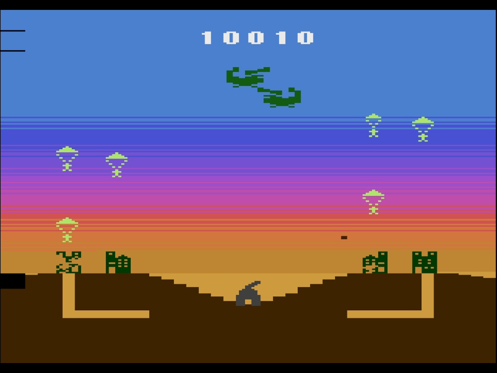 Gameplay of Commando Raid for Atari 2600